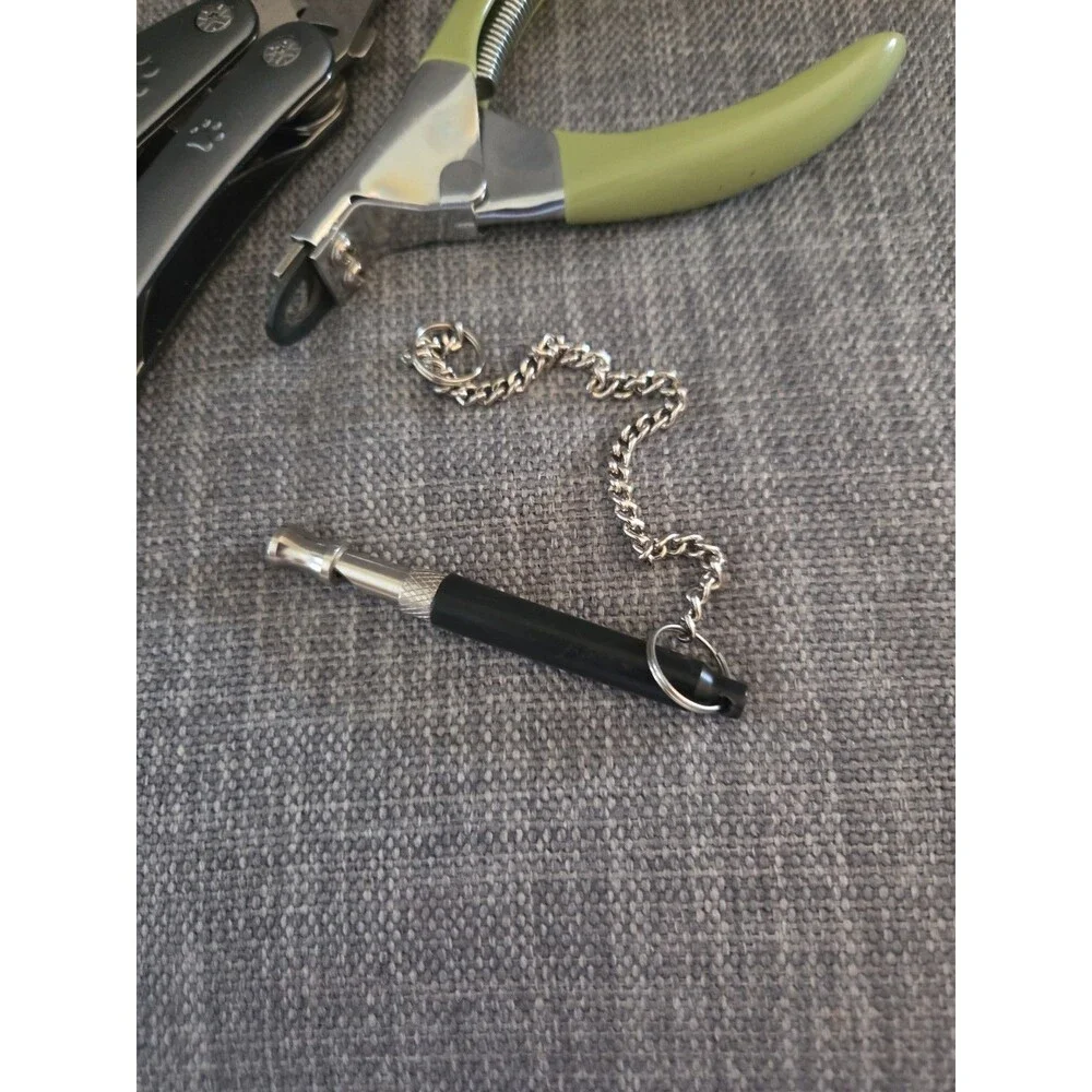Pet Grooming Set Dog Nail Clippers Detail Trimmer Plus Dog Whistle